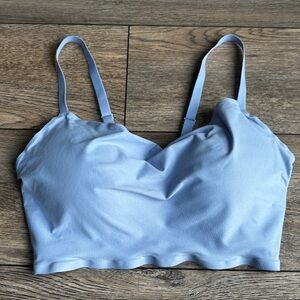 Vitality Balance Athletica Blue Moxie Longline Sports Bra Sz Medium